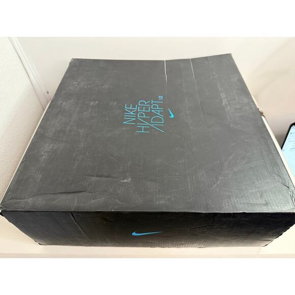 NIKE HYPERADAPT 1st Edition Black Box NEW OG ALL Light Up  2016 Mens Size 12 - Picture 7 of 7